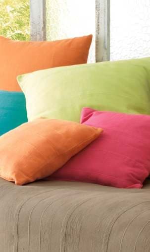 Cojines de colores
